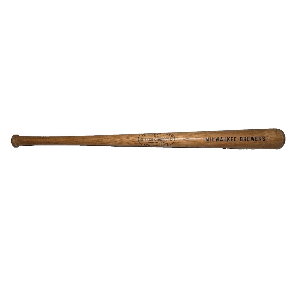 16"Louisville Slugger/Hillerich&,Bradsby Co Milwaukee Brewers Vintage Mini - Bat